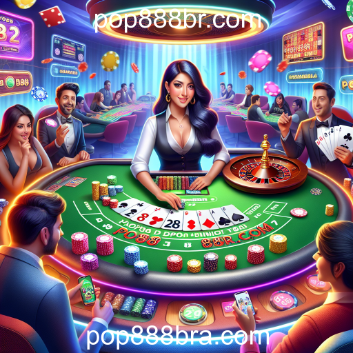 Descubra a Emoção do Cassino Ao Vivo no pop888br.com